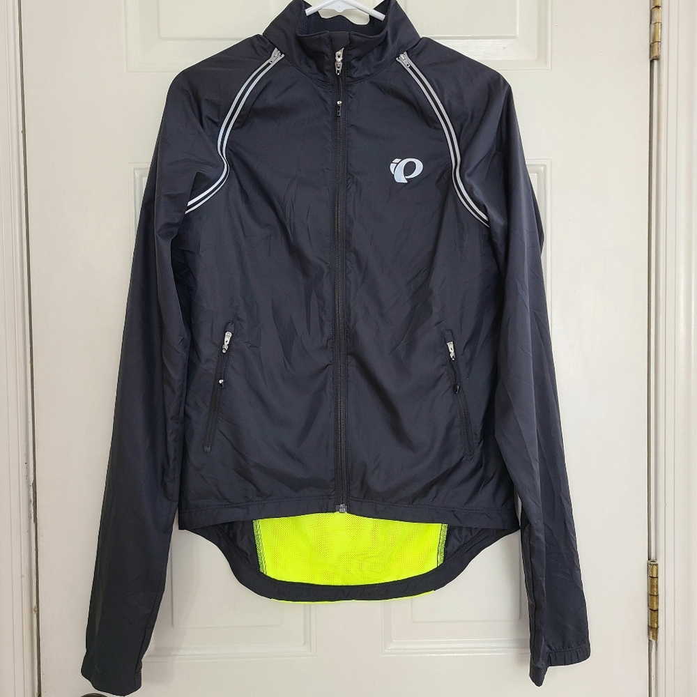 Pearl Izumi Mens Elite Barrier Convertible Bike Jacket Size M Cycling Black